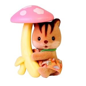 Calico Critters Sylvanian Families‎ BB-14 Fairy Forest Series Walnut Squirrel